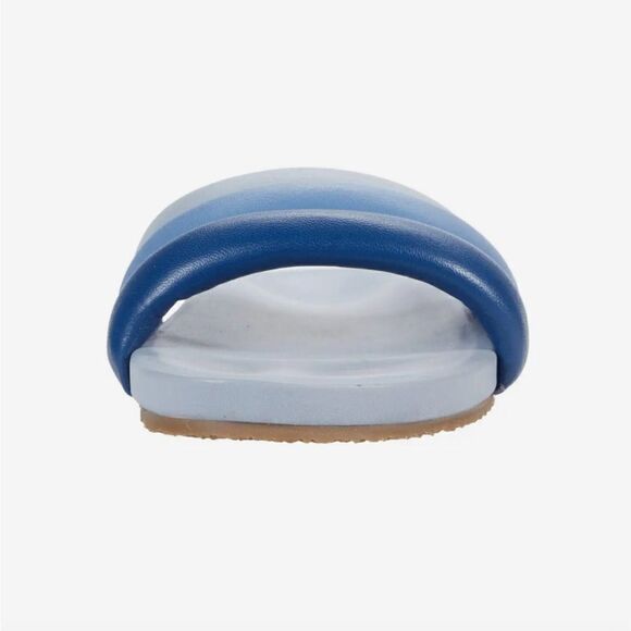 Seychelles Low Key Slides in Multi Blue Leather, 7, NWOB - Picture 7 of 10